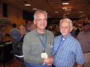 Your Contributing Editor meets your first Amateur Radio astronaut, Owen Garriott, W5LFL, at the 2009
Dayton Hamvention
.